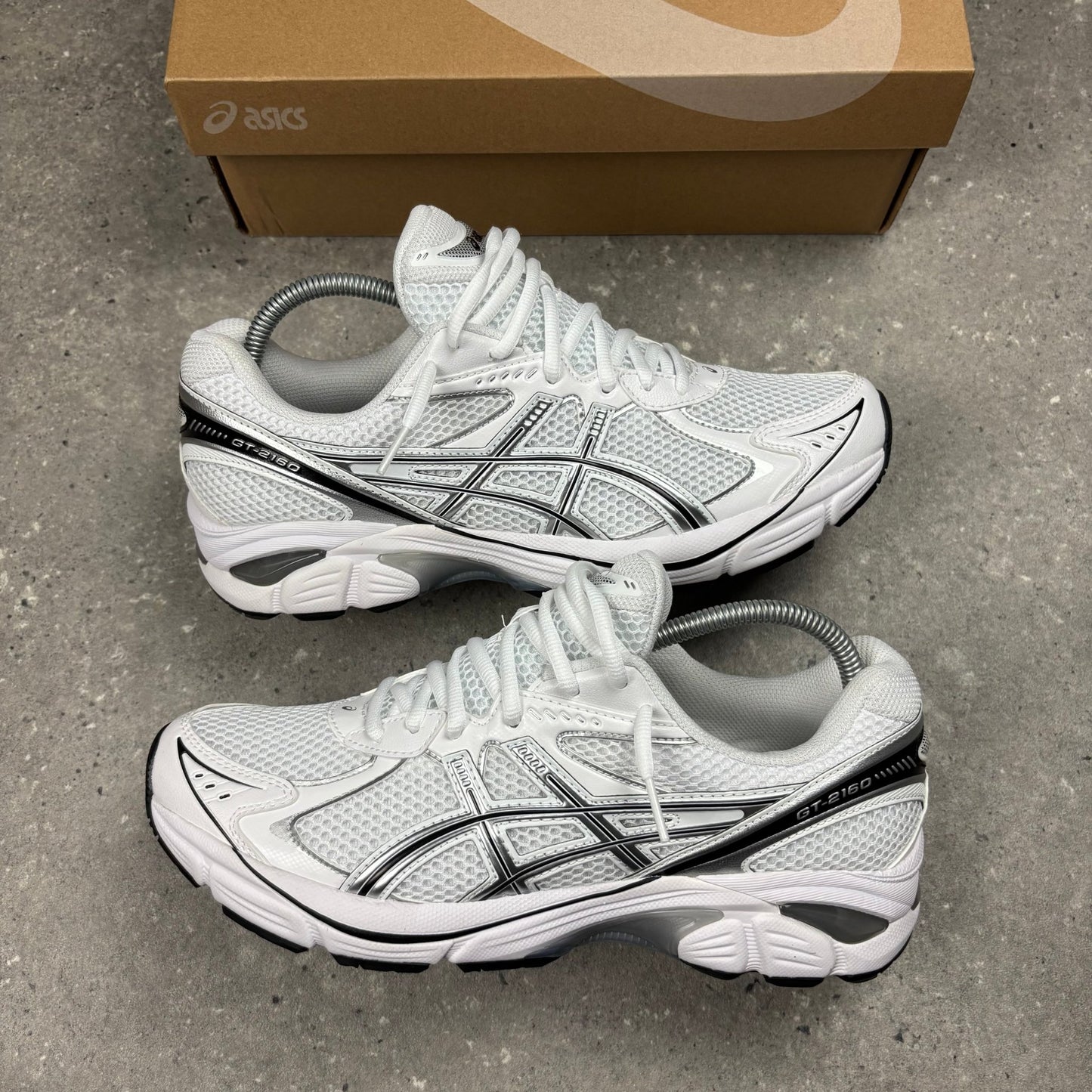 Asics Gel GT2160 White Pure Silver - Active Supply