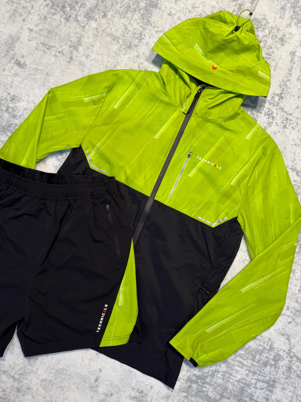 Technicals Windbreaker Short Set - S - Active Supply
