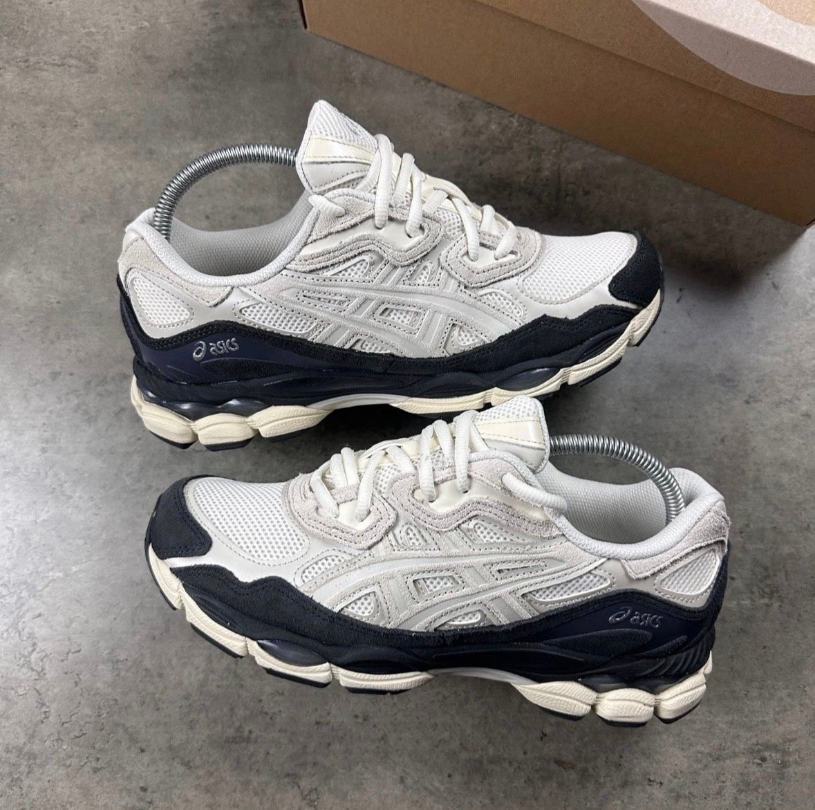 Asics Gel NYC White Smoke Grey - Active Supply