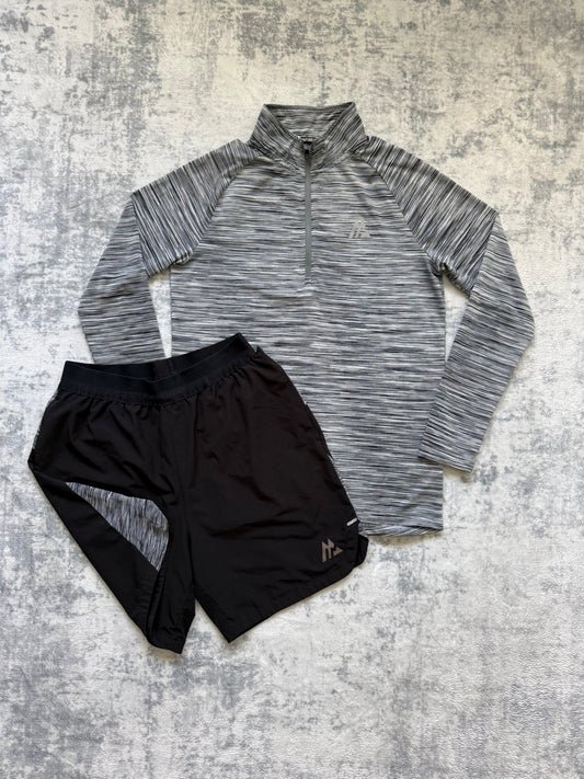 Montirex 1/4 Zip Short Set - S - Active Supply