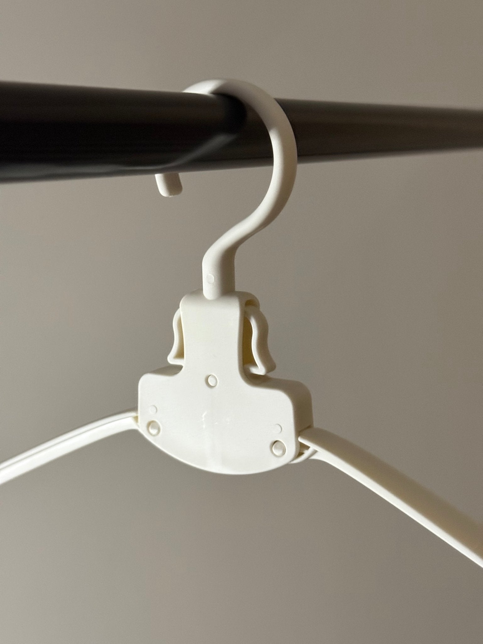 Premium Foldable Coat Hangers Grey - Pack Of 5 - Active Supply
