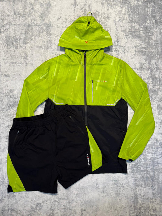 Technicals Windbreaker Short Set - S - Active Supply