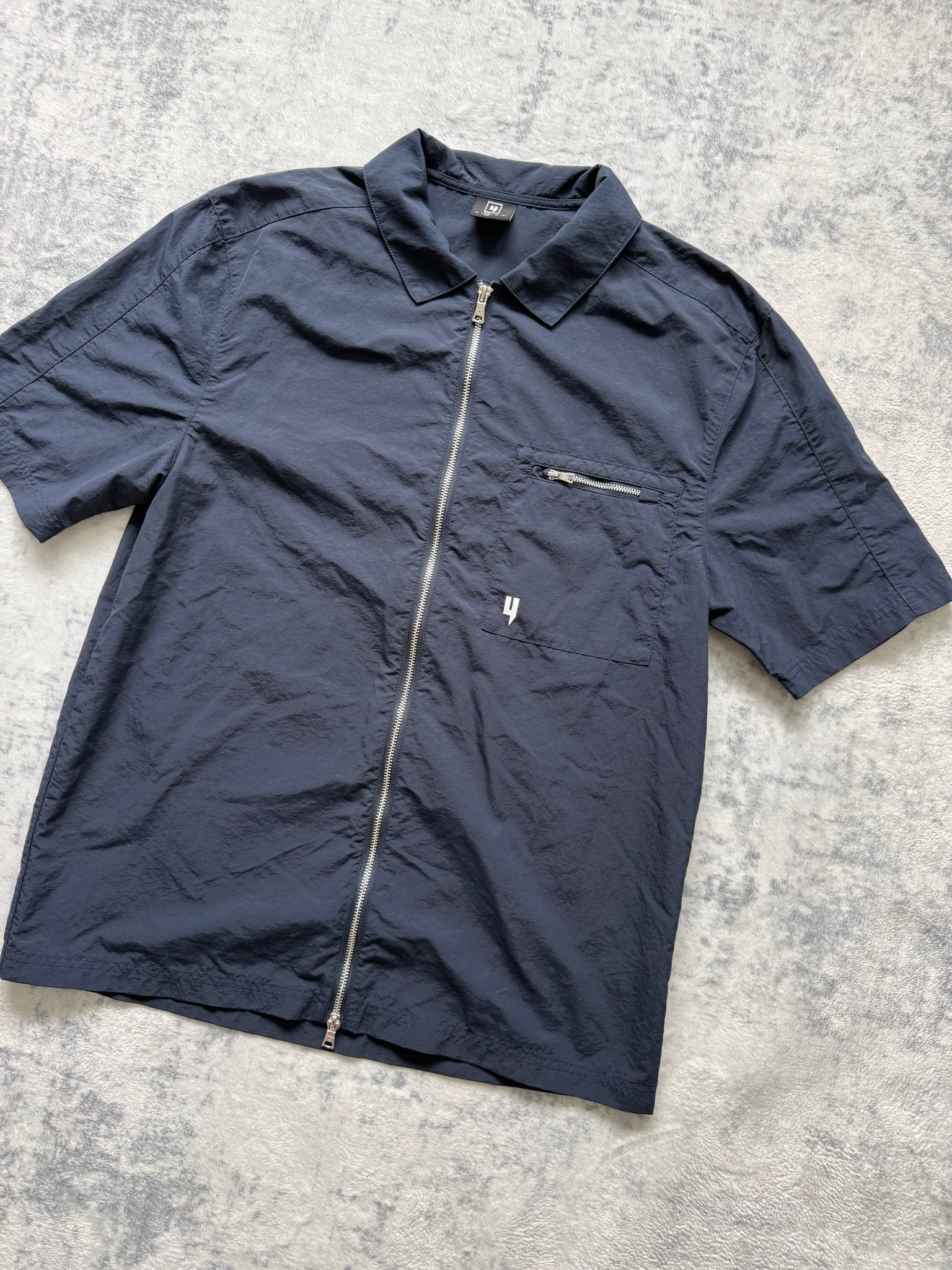 Yelir World Zip Up Polo Shirt - M - Active Supply