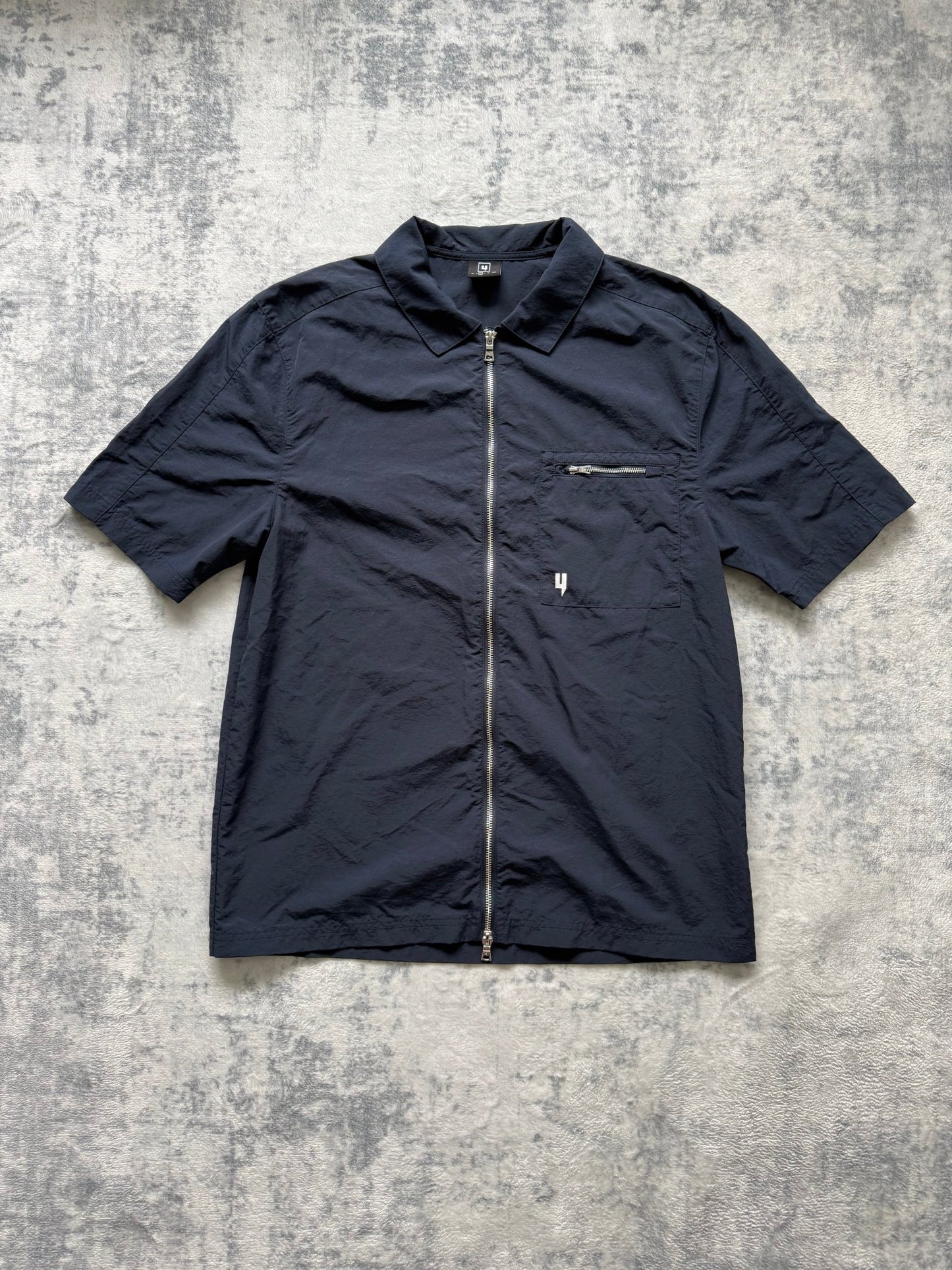 Yelir World Zip Up Polo Shirt - M - Active Supply
